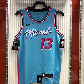 Regata NBA Miami Heat Vice Edition Bam Adebayo Azul