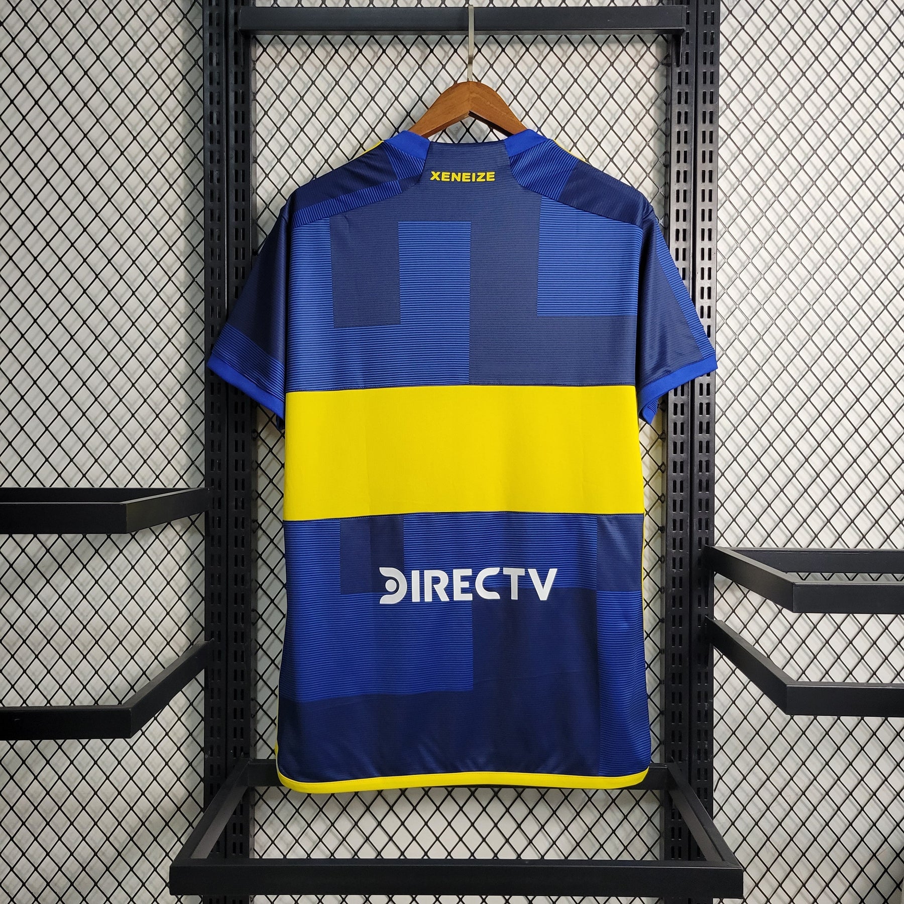 Camisa Boca Juniors Home 2023/24 - Adidas Torcedor Masculina - Azul/Amarela