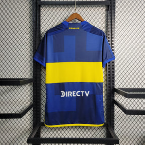 Camisa Boca Juniors Home 2023/24 - Adidas Torcedor Masculina - Azul/Amarela