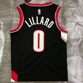 Regata NBA Portland Trail Blazers Icon Edition Damian Lillard Preta