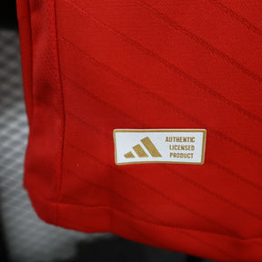 Camisa Benfica Home 2024/25 - Adidas Jogador Masculina - Vermelha