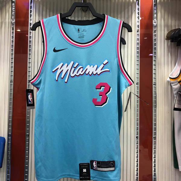 Regata NBA Miami Heat Vice Edition Dwayne Wade Azul