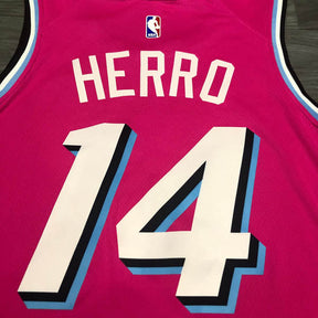 Regata NBA Miami Heat Vice Edition Tyler Herro Rosa