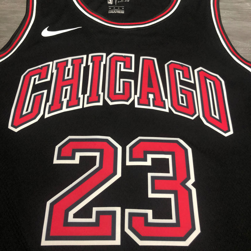 Regata NBA Chicago Bulls Michael Jordan Preta