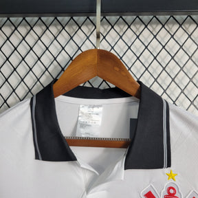 Camisa Corinthians Home 1997 - Penalty Retrô Masculina - Branca/Preta