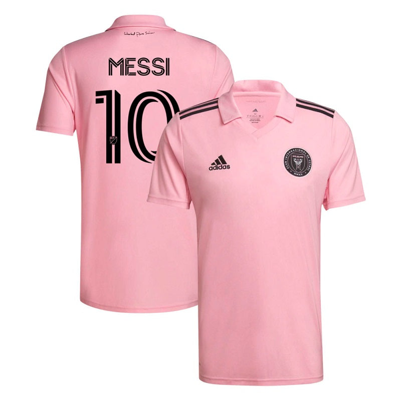 Camisa Inter Miami I Messi 23/24 Rosa Masculina