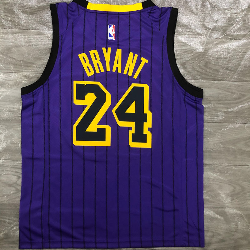 Regata NBA Los Angeles Lakers City Edition 18/19 Kobe Bryant 24 Roxa