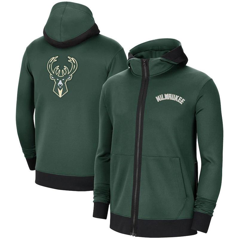 Agasalho NIke NBA Thermaflex Showtime Milwaukee Bucks