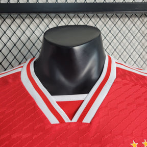 Camisa Benfica Home 2023/24 - Adidas Jogador Masculina - Vermelha/Branca