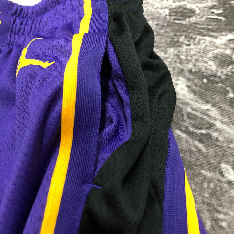 Short NBA Los Angeles Lakers Statement Edition Roxa