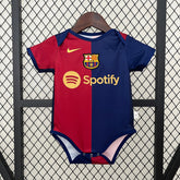 Body Infantil Barcelona Home 2024/25 - Nike Torcedor - Azul/Vermelha