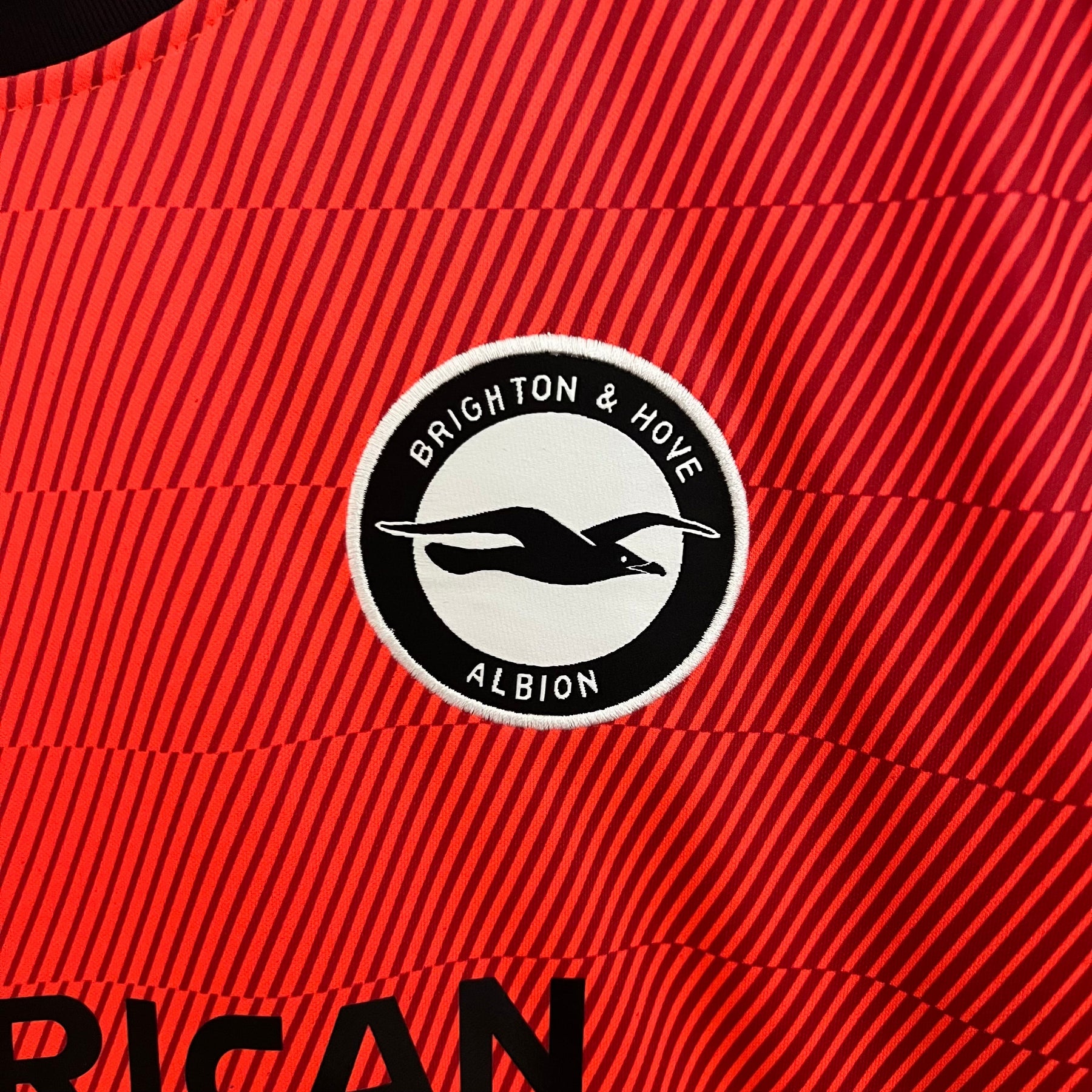 Camisa Brighton Away 2022/23 - Nike Torcedor Masculina - Vermelha/Preta