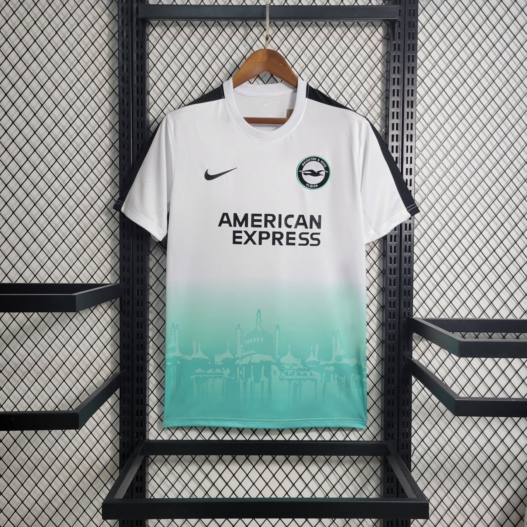 Camisa Brigthon Edição Especial 2023/24 - Nike Torcedor Masculina - Branca/Verde