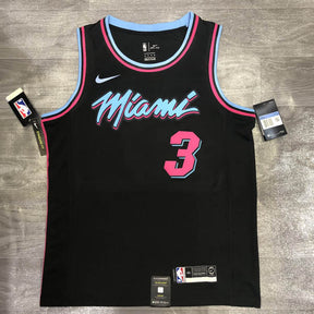 Regata NBA Miami Heat Vice Edition Dwayne Wade Preta