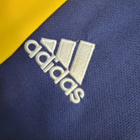 Camisa Ajax Away 2000/01 - Adidas Retrô Masculina - Azul/Amarela