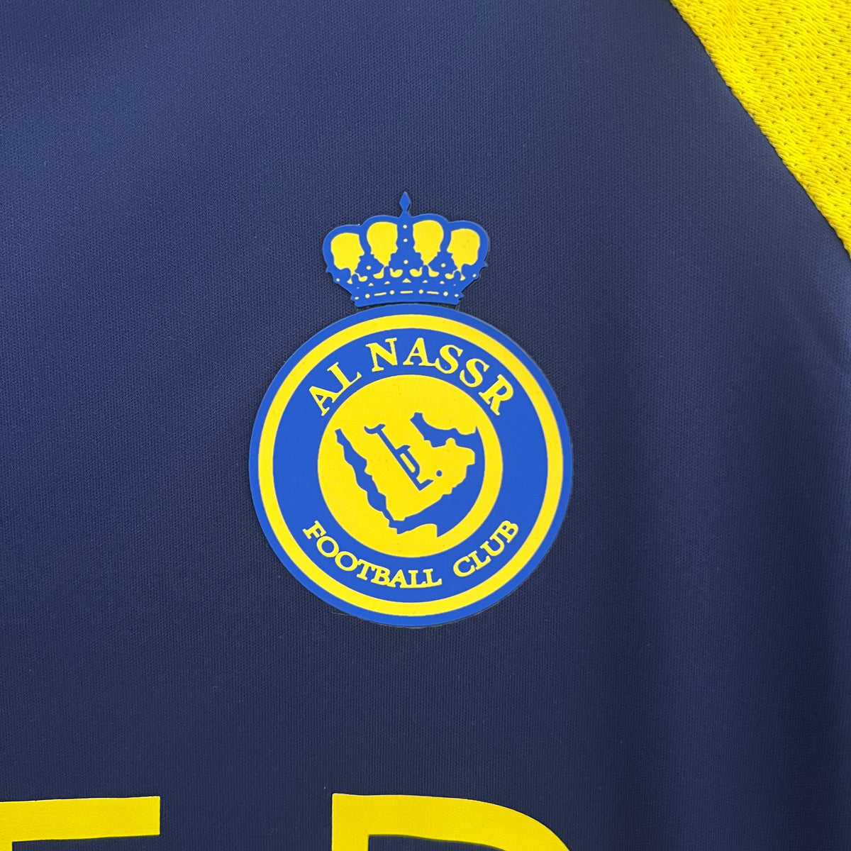 Camisa Al-Nassr Away 2024/25 - Adidas Torcedor Masculina - Azul/Amarela