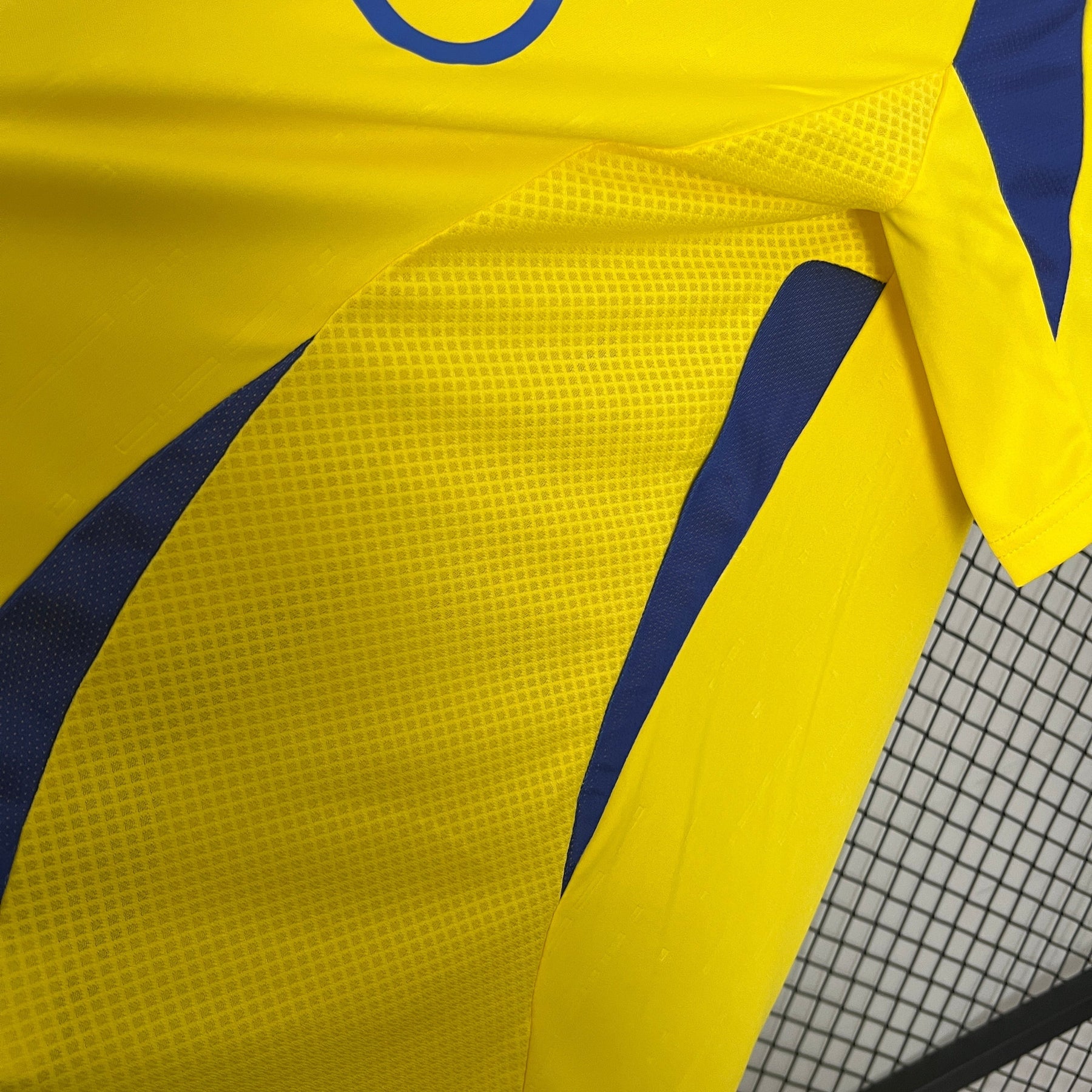 Camisa Al-Nassr Home 2024/25 - Adidas Torcedor Masculina - Amarela/Azul