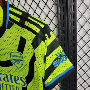 Camisa Arsenal Away 2023/24 - Adidas Torcedor Masculina - Verde/Preta