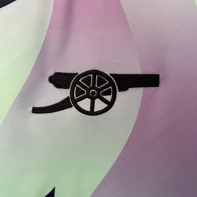 Camisa Arsenal Third 2024/25 - Adidas Torcedor Masculina - Verde/Lilás