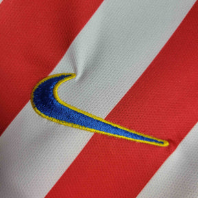 Camisa Atlético de Madrid 2004/05 - Nike Retrô Masculina - Spider Man - Vermelha/Branca