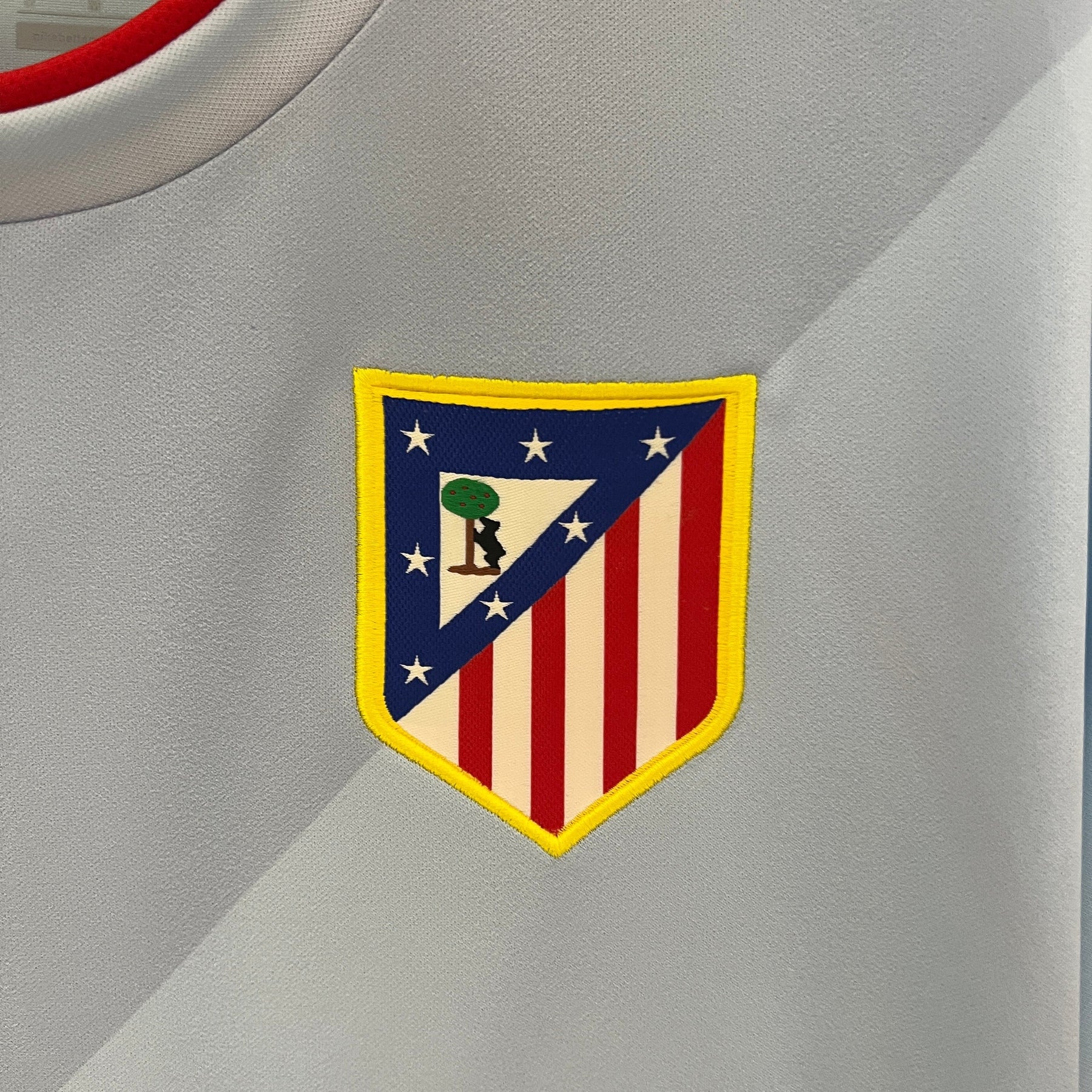 Camisa Atlético de Madrid Home 2013/14 - Nike Retrô Masculina - Cinza