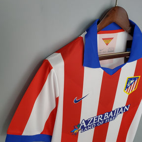 Camisa Atlético de Madrid Home 2014/15 - Nike Retrô Masculina - Vermelha/Branca