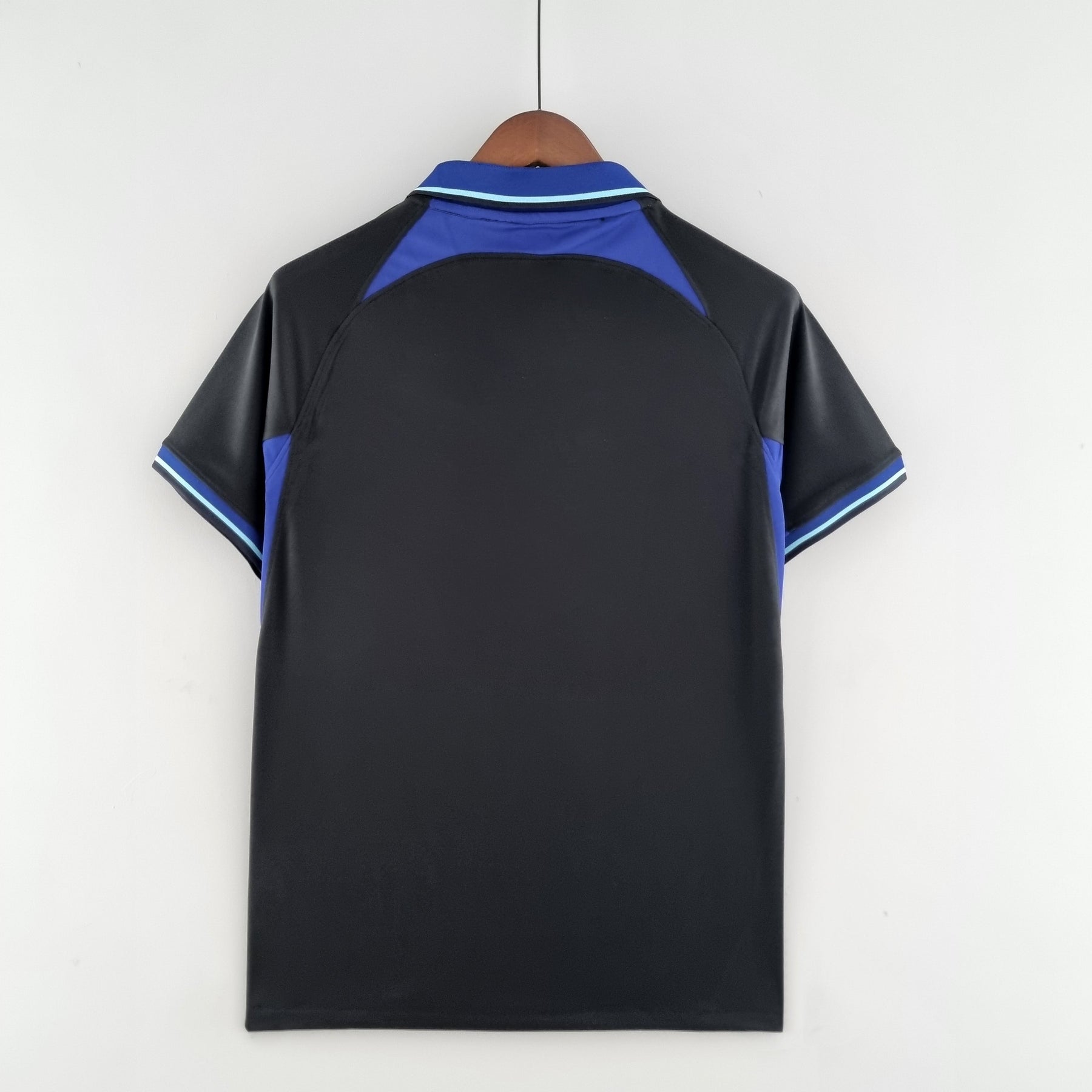 Camisa Atlético de Madrid Away 2022/23 - Nike Torcedor Masculina - Preta/Azul