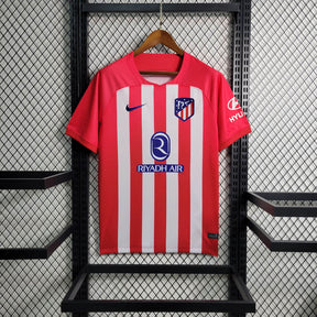 Camisa Atlético de Madrid Home 2023/24 - Nike Torcedor Masculina - Vermelha/Branca