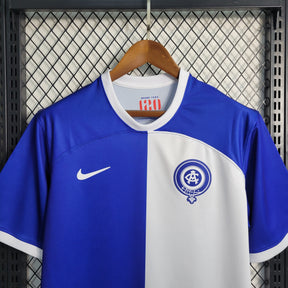 Camisa Atlético de Madrid 2023/24 - Nike Torcedor Masculina - Azul/Branca