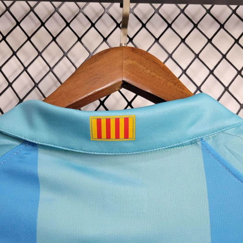 Camisa Barcelona Away 2007/08 - Nike Retrô Masculina - Azul/Amarela