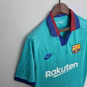 Camisa Barcelona Away 2019/20 - Nike Retrô Masculina - Verde/Azul