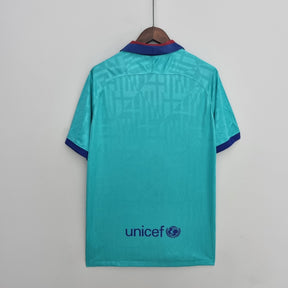 Camisa Barcelona Away 2019/20 - Nike Retrô Masculina - Verde/Azul