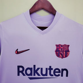 Camisa Barcelona Away 2021/22 - Nike Torcedor Masculina - Roxa/Lilás