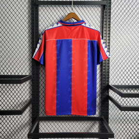 Camisa Barcelona Home 1992/95 - Kappa Retrô Masculina - Vermelha/Azul