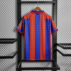 Camisa Barcelona Home 1996/97 - Kappa Retrô Masculina - Vermelha/Azul