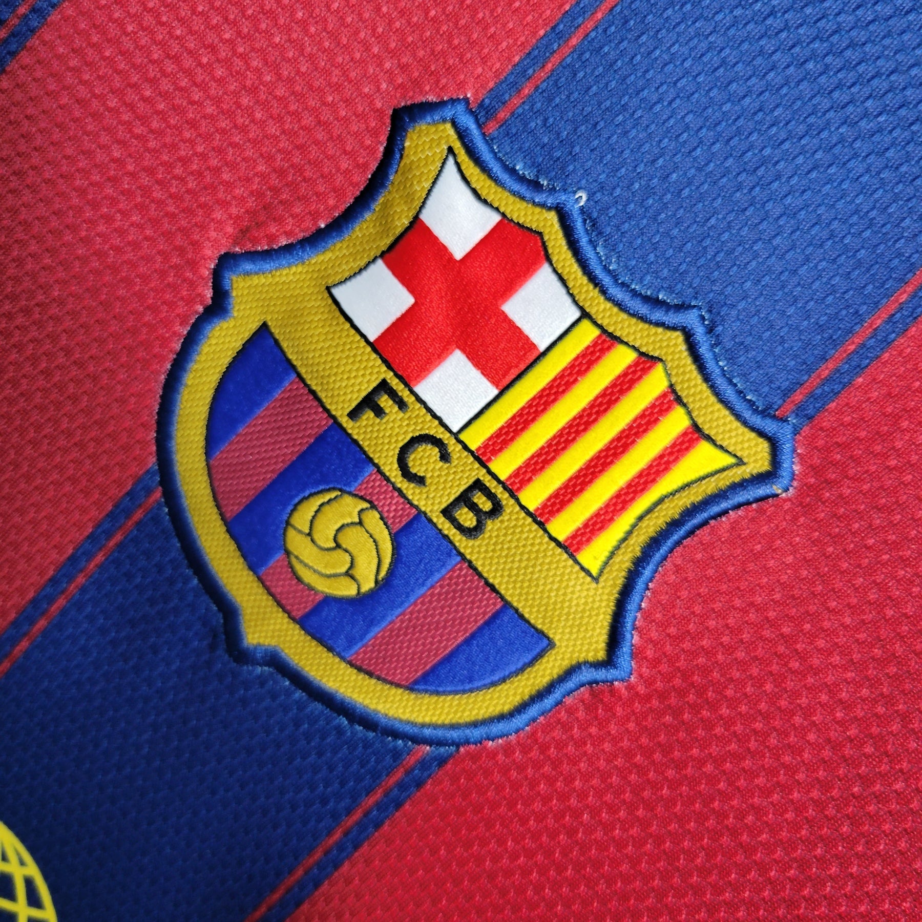 Camisa Barcelona Home 2009/10 - Nike Retrô Masculina - Vermelha/Azul