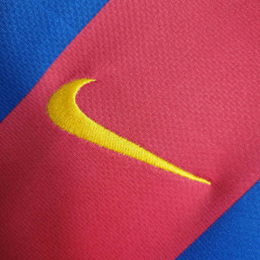 Camisa Barcelona Home 2010/11 - Nike Retrô Masculina - Vermelha/Azul