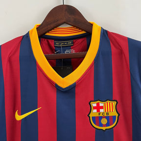 Camisa Barcelona Home 2013/14 - Nike Retrô Masculina - Vermelha/Azul