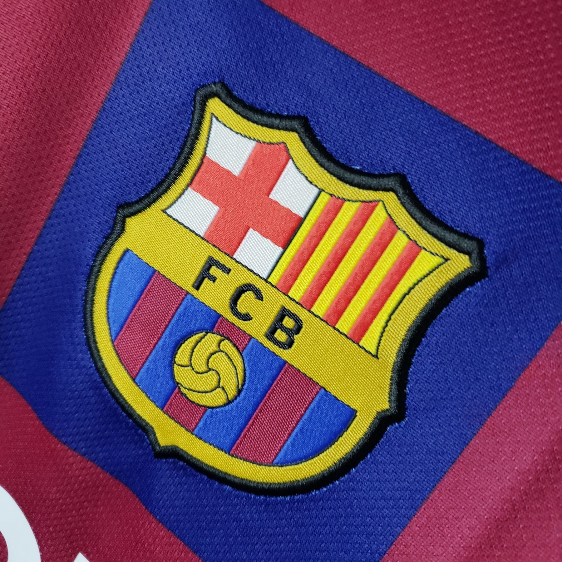 Camisa Barcelona Home 2019/20 - Nike Retrô Masculina - Vermelha/Azul