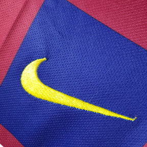 Camisa Barcelona Home 2019/20 - Nike Retrô Masculina - Vermelha/Azul