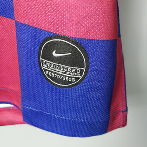 Camisa Barcelona Home 2019/20 - Nike Retrô Masculina - Vermelha/Azul