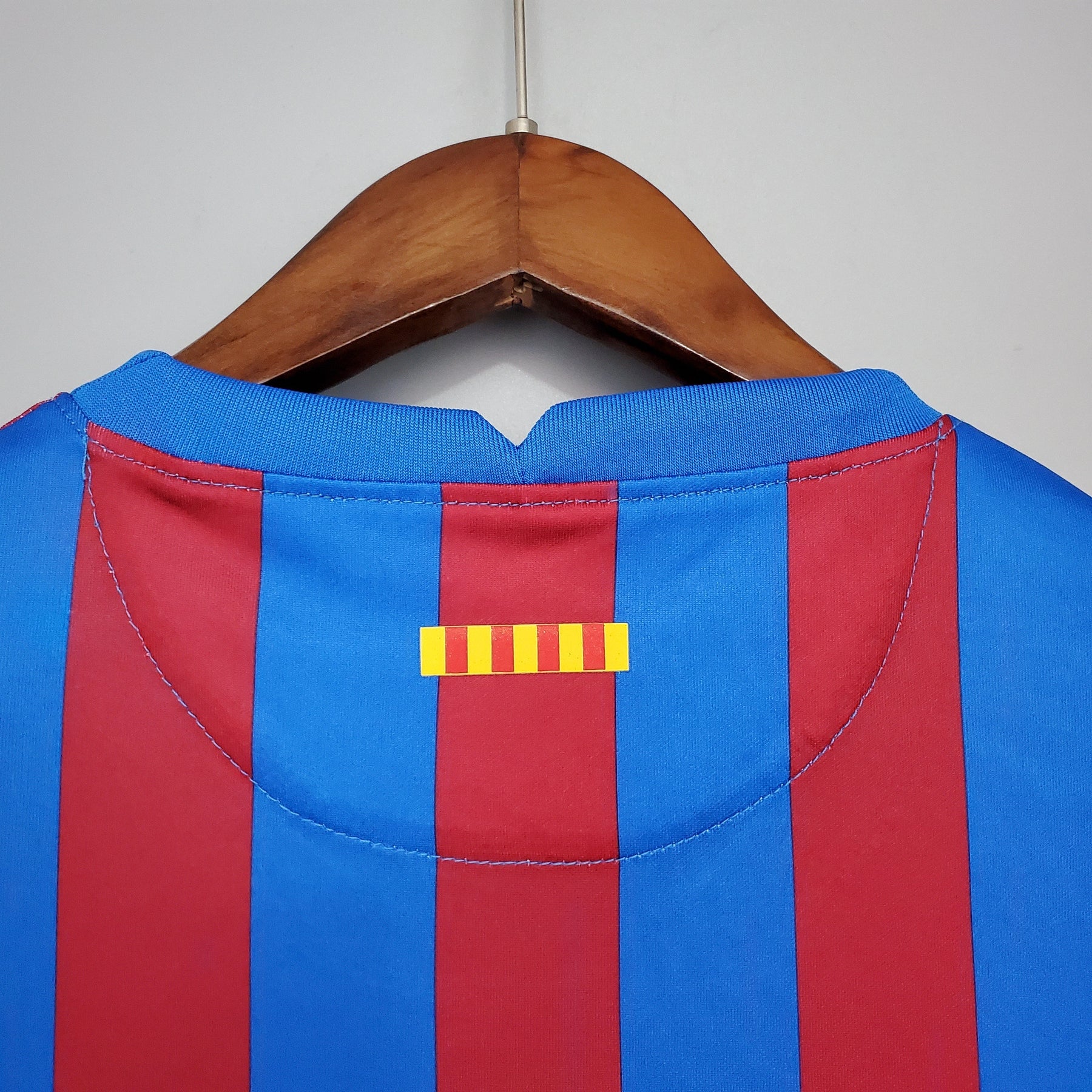 Camisa Barcelona Home 2021/22 - Nike Torcedor Masculina - Vermelha/Azul