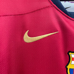 Camisa Barcelona Home 2024/25 - Nike Torcedor Masculina - Vermelha/Azul