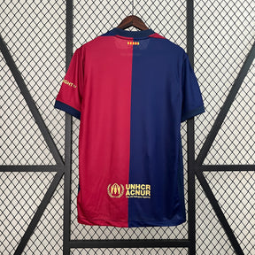 Camisa Barcelona Home 2024/25 - Nike Torcedor Masculina - Vermelha/Azul