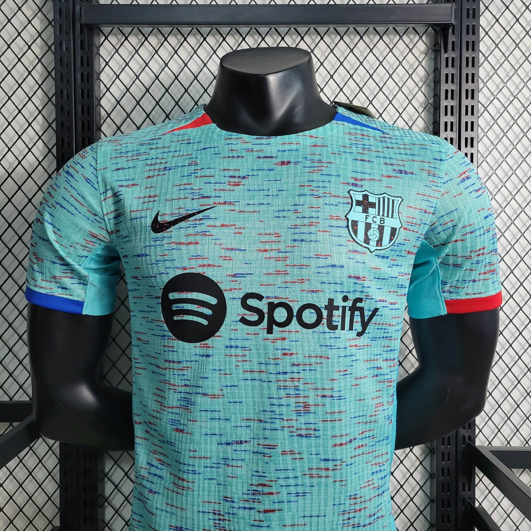 Camisa Barcelona Third 2023/24 - Nike Jogador Masculina - Verde