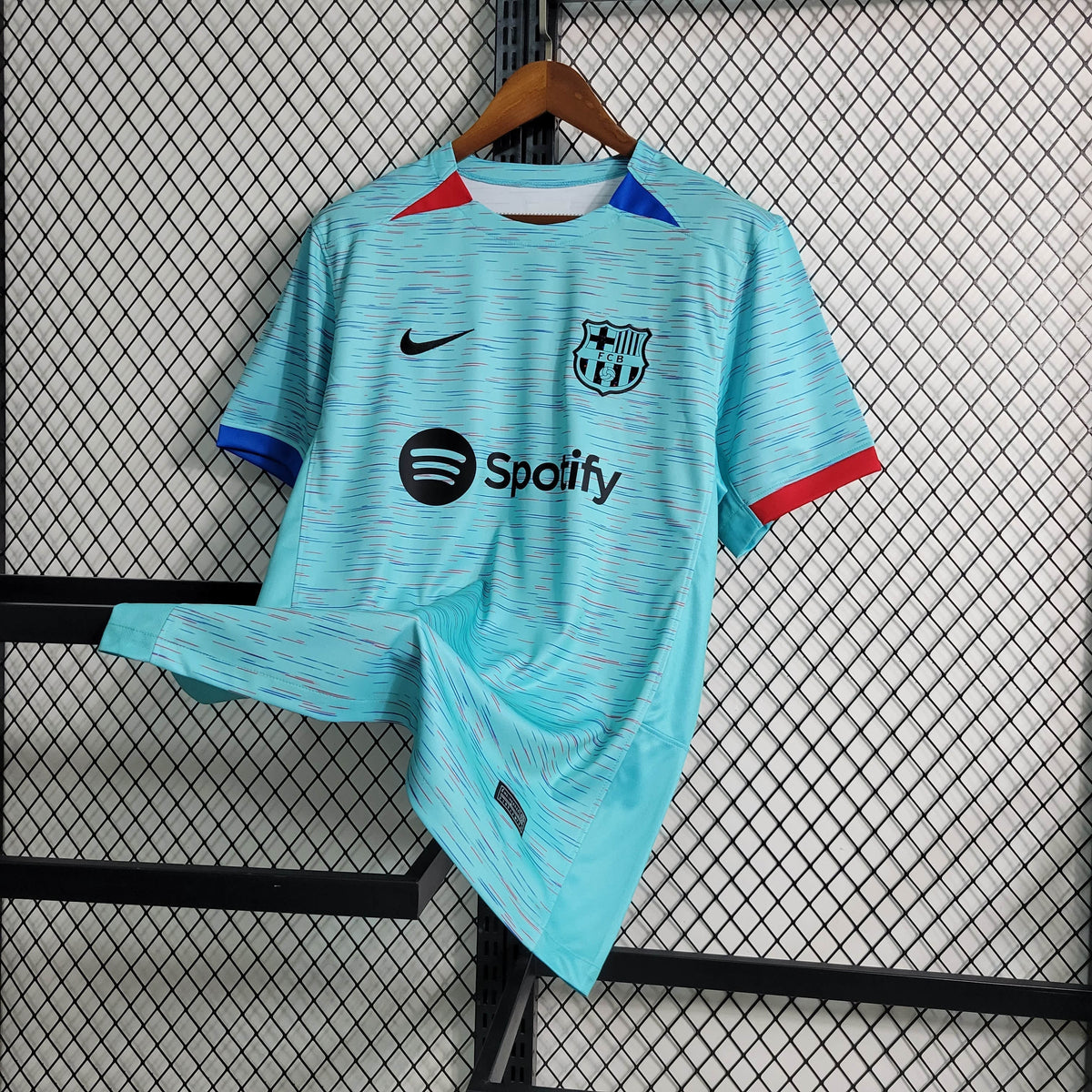 Camisa Barcelona Third 2023/24 - Nike Torcedor Masculina - Verde