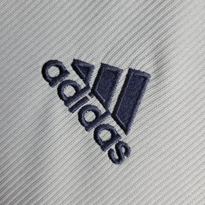 Camisa Bayern de Munique Away 1998/99 - Adidas Retrô Masculina - Cinza/Bordo