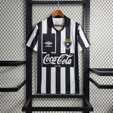 Camisa Botafogo Home 1997 - Umbro Retrô Masculina - Branca/Preta