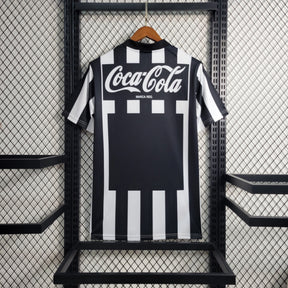 Camisa Botafogo Home 1997 - Umbro Retrô Masculina - Branca/Preta