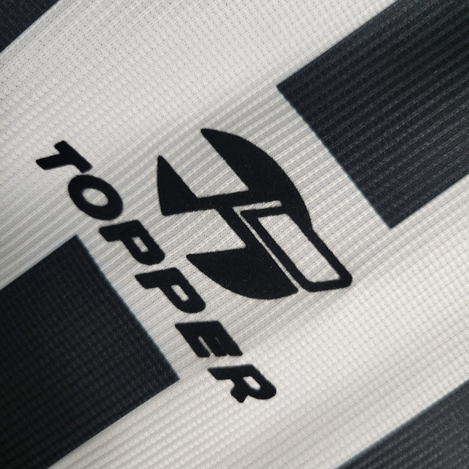 Camisa Botafogo Home 1999/00 - Topper Retrô Masculina - Preta/Branca